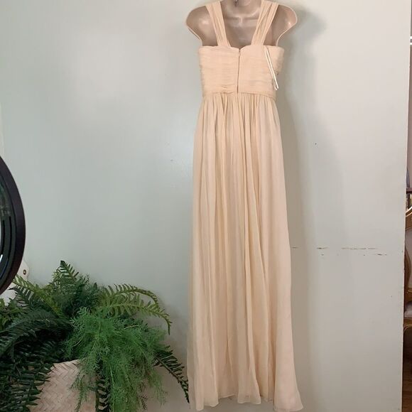 J.CREW MAXI WEDDING, PROM DRESS SIZE 4‎ - Picture 3 of 6